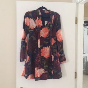 Guess size 4 floral dress! Never worn!